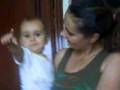 Aitana dancing with mammie