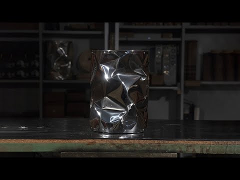 The shape of values | Episode 3 - Hand-wrinkling aluminum