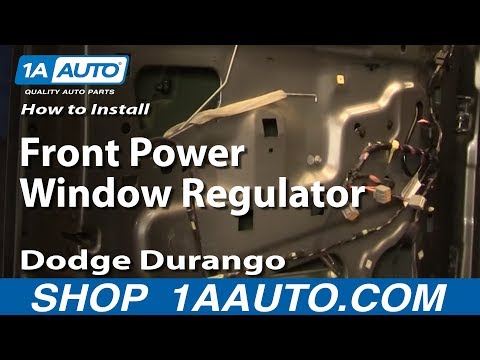 How To Install Replace Front Power Window Regulator Dodge Durango 04-09 1AAuto.com
