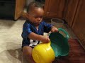 Carson and the mixing bowls