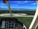 Cachya software, 6DOF. Short demo in FS9 flying the Bell Jet Ranger.