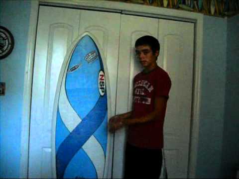 how to repair nsp surfboard