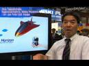 DigInfo - http://movie.diginfo.tvHorizon Fuel Cell Technologies from Singapore and the American firm Millennium Cell have co-developed HydroPak, a revolutionary portable fuel cell power system. Smaller than a generator yet more powerful than ordinary batteries, the HydroPak is a reliable power system that exhibits remarkable battery longevity and is environmentally friendly because it uses clean energy.HydroPak is a fuel cell system that uses hydrogen as fuel. It incorporates a water-activated cartridge system that supplies water to a cartridge to generate hydrogen, and the cartridge can be stored for long periods of time and doesn't require any maintenance. The rated output of the system is 25W with a maximum output of 50W, and each HydroPak is equipped with one 110V AC power supply and two 5V USB ports.The power generation capacity per cartridge is 270Wh, and the outer dimension of the unit is 22x21x10cm.The HydroPak system is lightweight and weighs only 2.6kg when loaded with the cartridge and water.