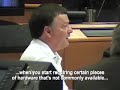 DAVID DRURY admits limits of FL. STATE software testing.