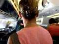 Getting onto the plane