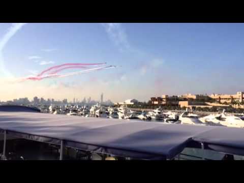 Red Arrows in Kuwait, Marina Mall