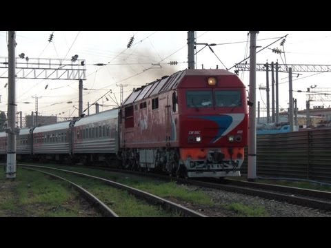 ТЭП70БС-065 с поездом №1 Москва — Волгоград