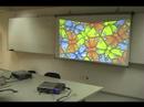 Details of projector composition (TCC Senac)