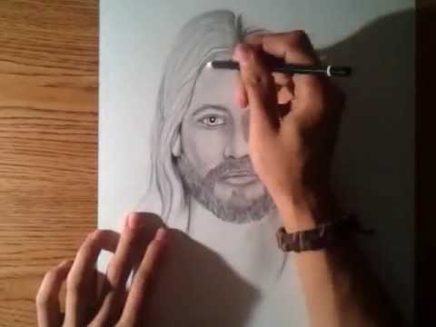 how to draw jesus