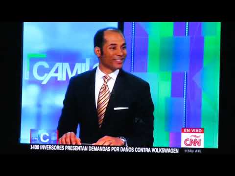 D'Oleo presente nuevo libro en CNN