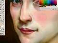 Bouguereau style digital painting part 1