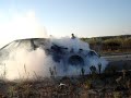 TCA Apatin burn-out with Daewoo Espero No.1 TCA Apatin burn-out with Daewoo Espero No.1