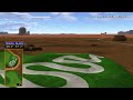 Golden Tee Great Shot on Monument Valley!