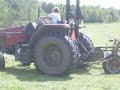 Mowing the really big lawn at Howmars Farm
