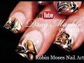 No Water Needed - Marble nail art