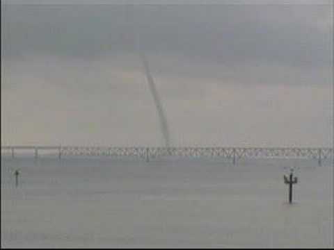 Rappahannock River waterspout