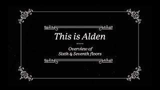 This is Alden Library: The Sixth and Seventh Floors (A Silent Film)