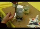 How to Make Glue Strip Craft Container and Vase : How to Trim a Container How to Make Glue Strip Craft Container and Vase : How to Trim a Container
