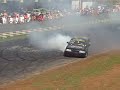 Caravan derrtendo nas Manobras