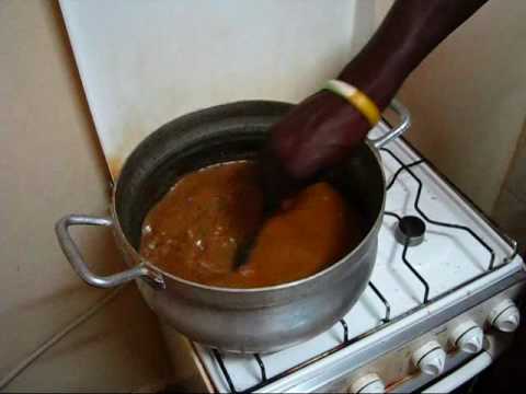 Sauce arachides aux légumes
