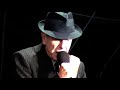 Leonard Cohen - The Futere live 12-07-08 deel I Leonard Cohen - The Futere live 12-07-08 deel I