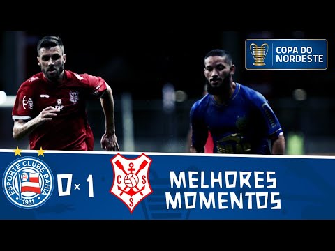 Bahia 0 x 1 Sergipe - Copa do Nordeste 2019