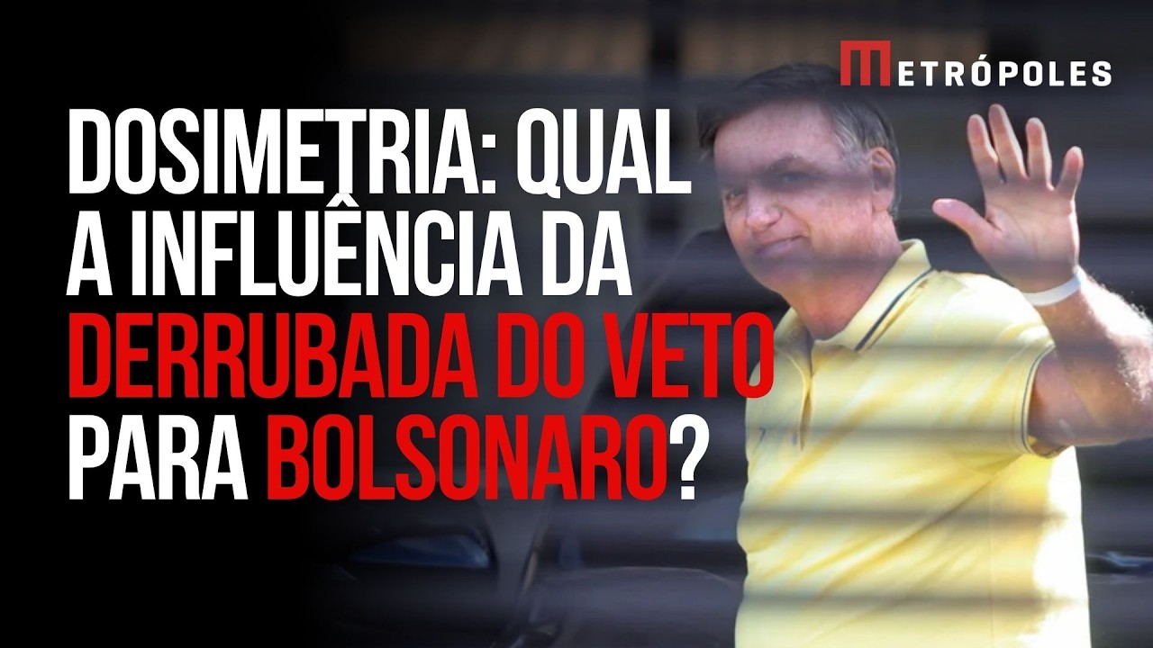 Dosimetria: entenda o que acontece com Jair Bolsonaro após derrubada de veto