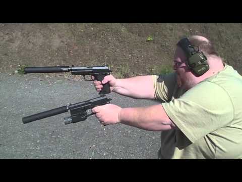 Wielding - While trying to trouble shoot stovepipe and jam issues with the USP 45 Tacticals there was inevitably some goofing around. These suppressors aren't really he...
