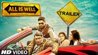 All Is Well Official Trailer  Abhishek Bachchan As