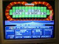 well, after a successful 60th game of wheel of fortune for the playstation console, it's now time for game 19 of my run of wheel of fortune for the nes console. i know it's been quite a while since i played this game... but if you saw game 16, i hit $100000 right on the nose, and i've won big and small since then. i currently have an 18-game winnings total of $105600. will i be able to add on to that $105600? you're going to have to watch to find out. enjoy.
