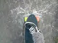 skating through water
