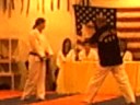 Me breaking a board at TKD