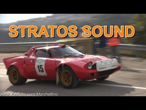 hf - I have filmed 14 different Lancia Stratos HF in action during the 2011 Rally Legend Event in San Marino. Video shows them all doing loud accelerations and po...