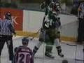 Kris Kasper vs Joel Irving hockey fight 1_28_06