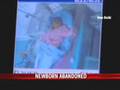 Baby girl thrown out of moving car