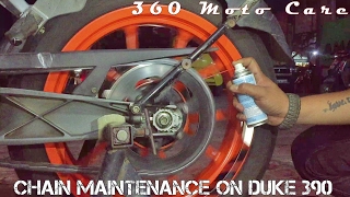 Chain Clean | KTM Duke 390