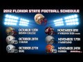 2012 Florida State Football Schedule