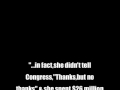 SARAH PALIN LIES About Earmark$$ & Builds Road To Nowhere