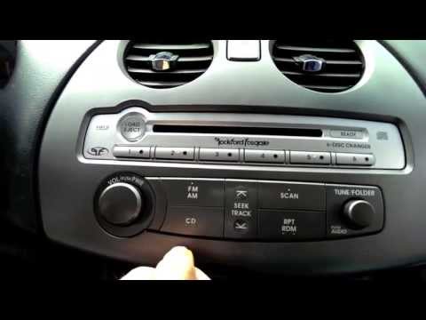 2007 Mitsubishi Eclipse Auxiliary Cable Installation