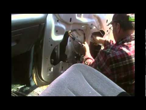 2002 Dodge Caravan power window motor and regulator replacement