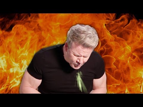 10 Times Gordon Ramsay Got VERY SICK (Spits Out Food)!