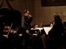 maestro joseph lliso conducts the pan american symphony orchestra at the blessed sacrament church in new york city.