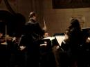 maestro joseph lliso conducts the pan american symphony orchestra at the blessed sacrament church in new york city.