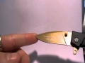 (uploaded by Witzz)&nbsp;dealextreme Steel Manual-Release Folding Knife gol