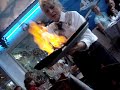 Flaming cheese pig squeal