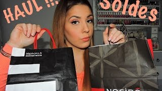 Haul | Soldes Hiver 2017 | Sephora, action, nocibé...