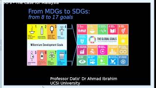 SDG\'s - Global Impact, Datuk Ahmad Ibrahim