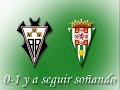 (CCF:Juntos lo conseguiremos) Albacete 0 - 1 C�rdoba