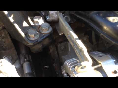 how to change alternator on 2006 scion xb