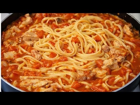 Una Facil Y Deliciosa Receta De Pasta Con Pollo Y Vegetales
